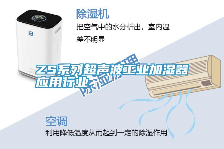 ZS系列超声波工业加湿器应用行业
