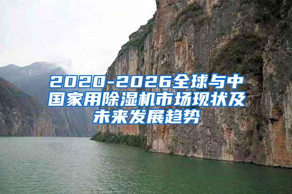 2020-2026全球与中国家用除湿机市场现状及未来发展趋势