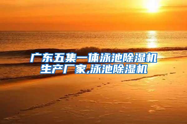 广东五集一体泳池除湿机生产厂家,泳池除湿机