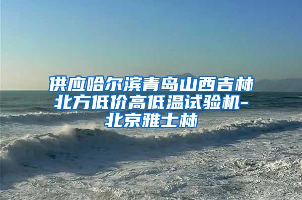 供应哈尔滨青岛山西吉林北方低价高低温试验机-北京雅士林