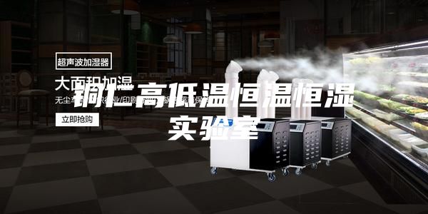 铜仁高低温恒温恒湿实验室