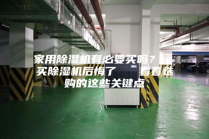 家用除湿机有必要买吗？  买除湿机后悔了   看看选购的这些关键点