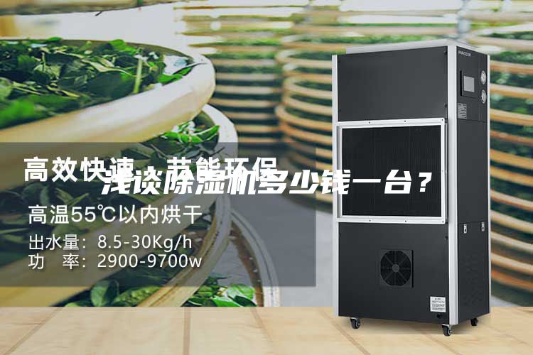 浅谈除湿机多少钱一台？