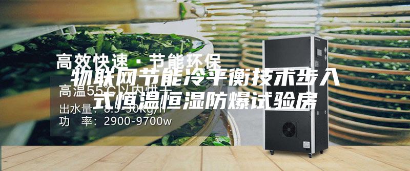 物联网节能冷平衡技术步入式恒温恒湿防爆试验房