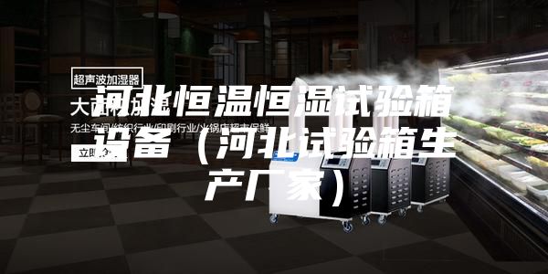 河北恒温恒湿试验箱设备（河北试验箱生产厂家）