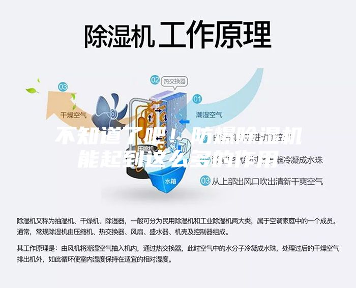 不知道了吧！防爆除湿机能起到这么多的作用