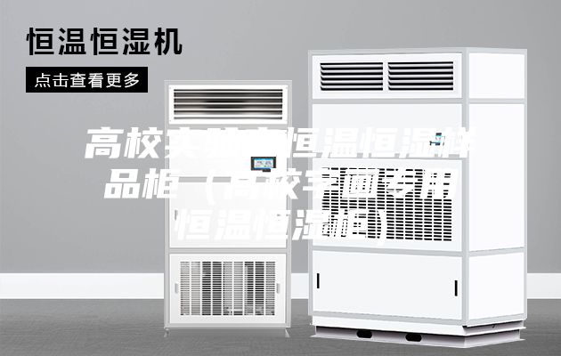高校实验室恒温恒湿样品柜（高校字画专用恒温恒湿柜）