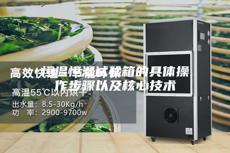恒温恒湿试验箱的具体操作步骤以及核心技术