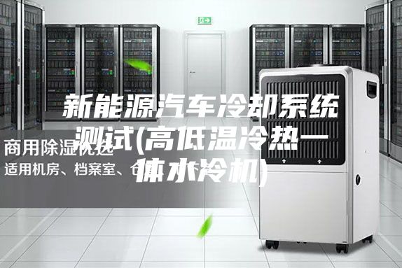 新能源汽车冷却系统测试(高低温冷热一体水冷机)
