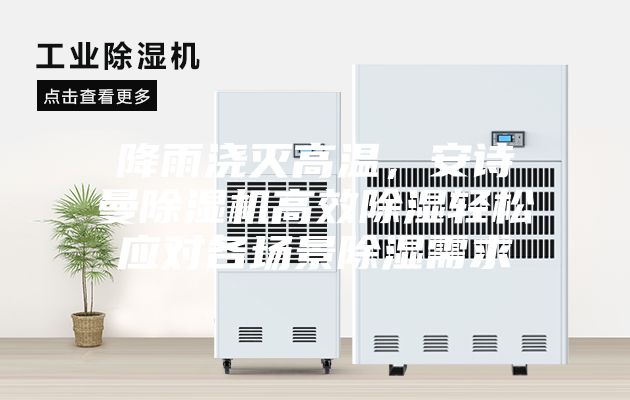 降雨浇灭高温，安诗曼除湿机高效除湿轻松应对各场景除湿需求