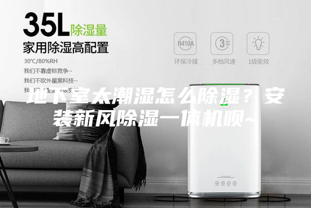 地下室太潮湿怎么除湿？安装新风除湿一体机呗~