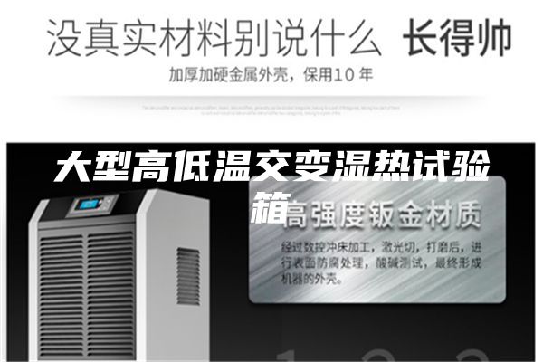 大型高低温交变湿热试验箱