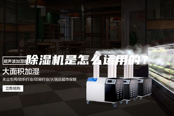 除湿机是怎么运用的？