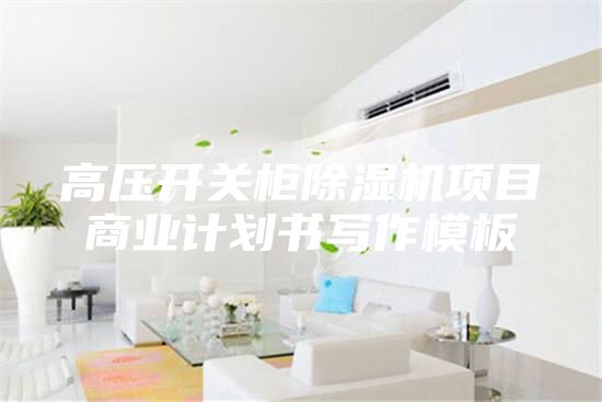 高压开关柜除湿机项目商业计划书写作模板