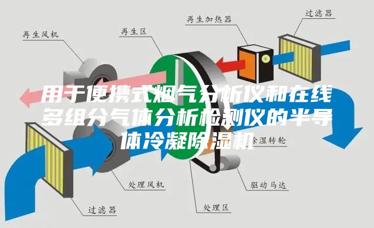用于便携式烟气分析仪和在线多组分气体分析检测仪的半导体冷凝除湿机