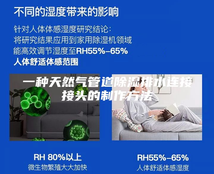 一种天然气管道除湿排水连接接头的制作方法