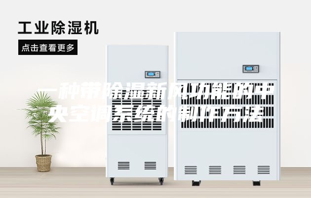 一种带除湿新风功能的中央空调系统的制作方法