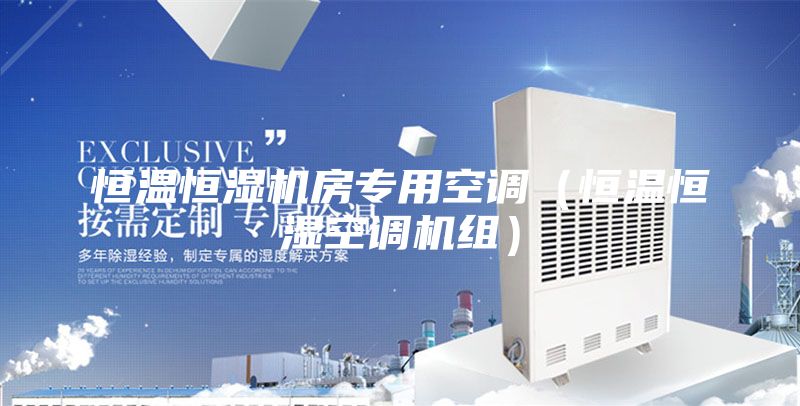 恒温恒湿机房专用空调（恒温恒湿空调机组）