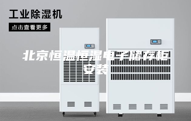 北京恒温恒湿电子储存柜安装