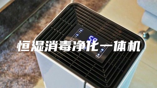 恒湿消毒净化一体机
