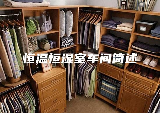 恒温恒湿室车间简述