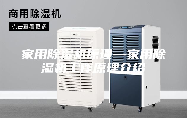 家用除湿机原理—家用除湿机工作原理介绍