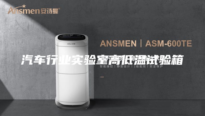 汽车行业实验室高低温试验箱
