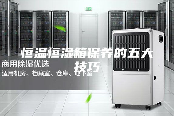 恒温恒湿箱保养的五大技巧