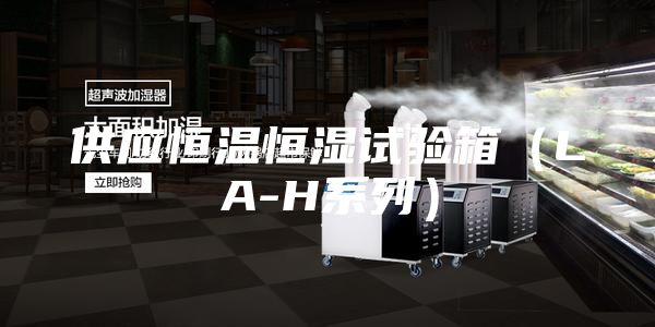 供应恒温恒湿试验箱（LA-H系列）