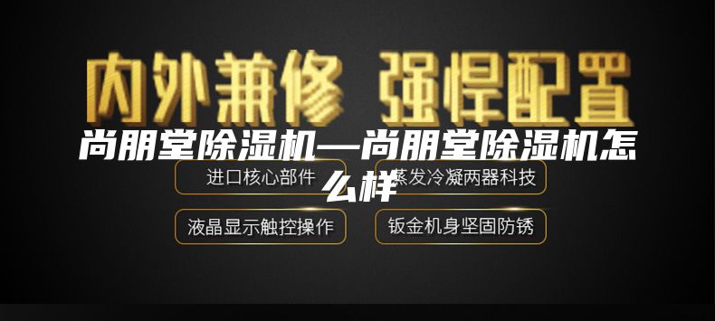 尚朋堂除湿机—尚朋堂除湿机怎么样