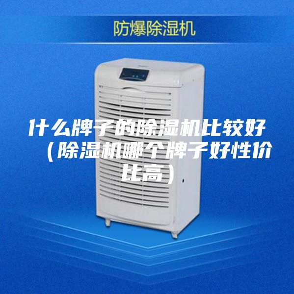 什么牌子的除湿机比较好（除湿机哪个牌子好性价比高）