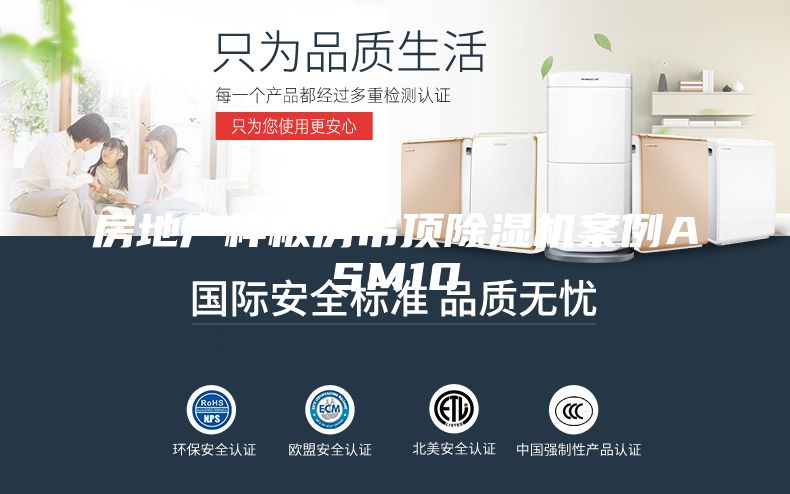 房地产样板房吊顶除湿机案例ASM10