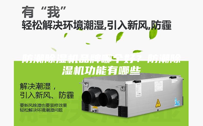 防潮除湿机品牌哪个好？防潮除湿机功能有哪些