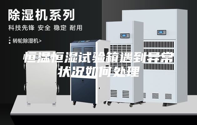 恒温恒湿试验箱遇到异常状况如何处理