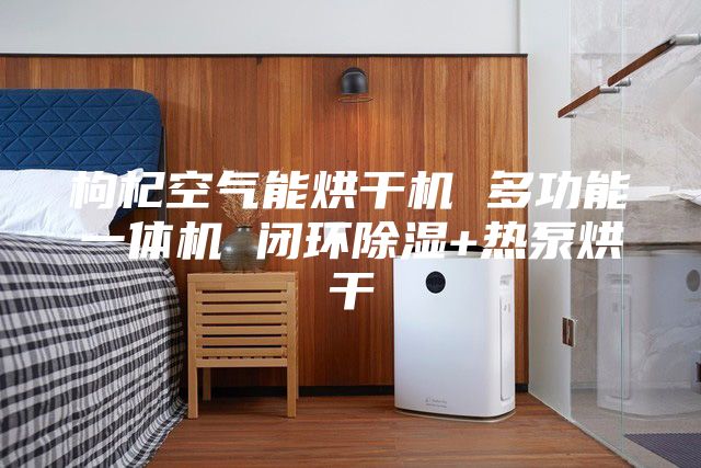 枸杞空气能烘干机 多功能一体机 闭环除湿+热泵烘干