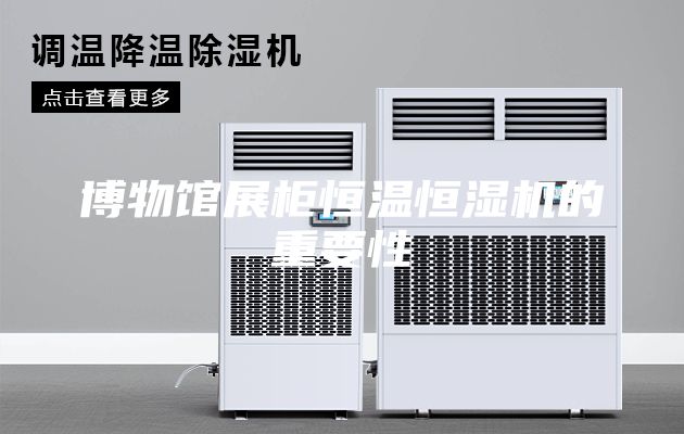 博物馆展柜恒温恒湿机的重要性