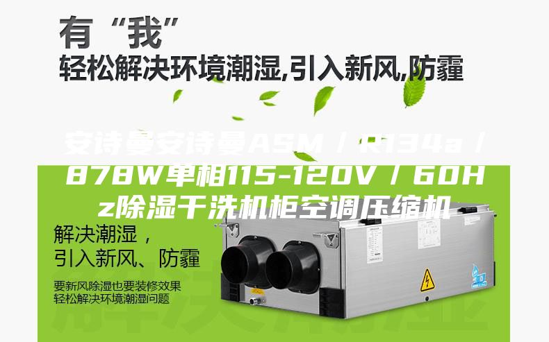 安诗曼安诗曼ASM／R134a／878W单相115-120V／60Hz除湿干洗机柜空调压缩机
