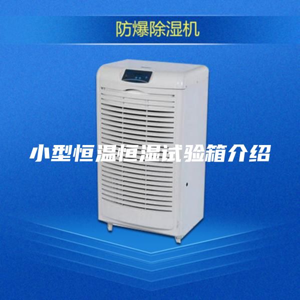 小型恒温恒湿试验箱介绍