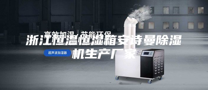 浙江恒温恒湿箱安诗曼除湿机生产厂家