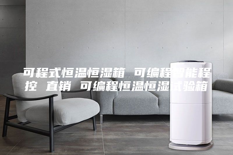 可程式恒温恒湿箱 可编程智能程控 直销 可编程恒温恒湿试验箱