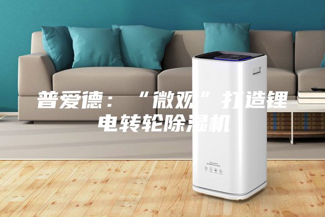 普爱德：“微观”打造锂电转轮除湿机