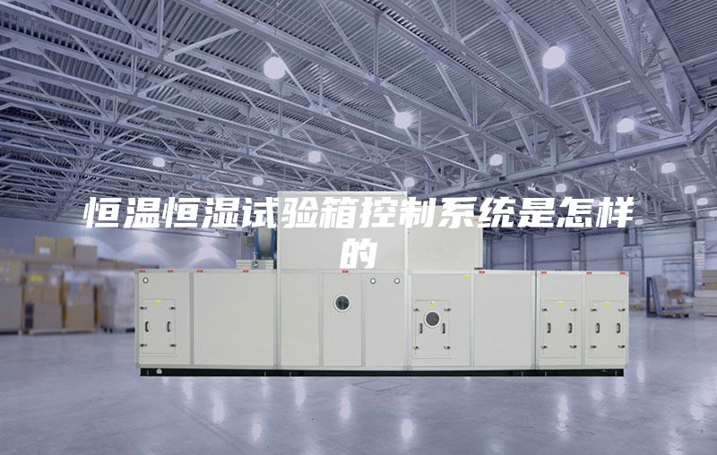恒温恒湿试验箱控制系统是怎样的