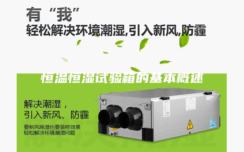 恒温恒湿试验箱的基本概述