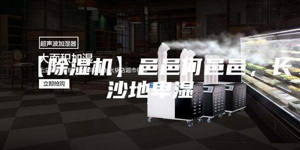 【除湿机】邑邑何邑邑，长沙地卑湿
