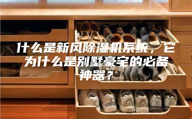 什么是新风除湿机系统，它为什么是别墅豪宅的必备神器？