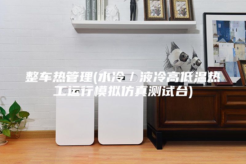 整车热管理(水冷／液冷高低温热工运行模拟仿真测试台)