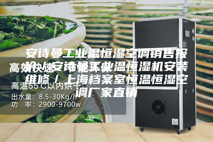 安诗曼工业温恒湿空调销售报价／安诗曼工业温恒湿机安装维修／上海档案室恒温恒湿空调厂家直销