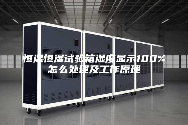 恒温恒湿试验箱湿度显示100%怎么处理及工作原理