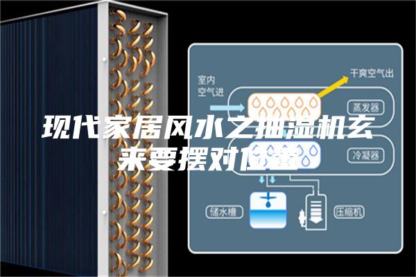 现代家居风水之抽湿机玄来要摆对位置
