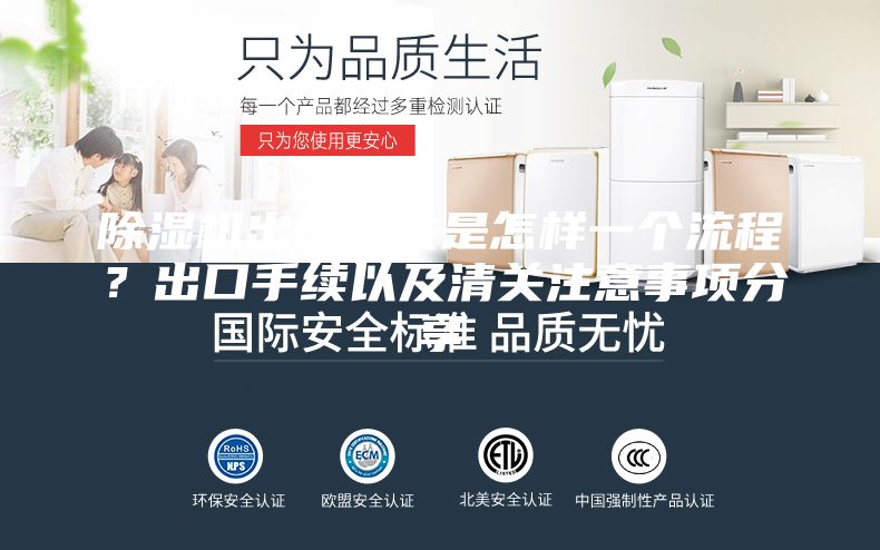 除湿机出口报关是怎样一个流程？出口手续以及清关注意事项分享